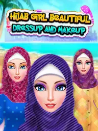 Hijab girl Beautiful Dressup and Makeup Screen Shot 3