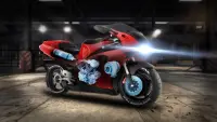 मोटरबाइक : ड्रैग रेसिंग गेम Screen Shot 1