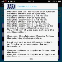 Chess Queen,Knight and Rook Problem Screen Shot 5