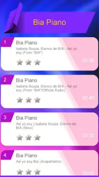 Piano TIles - "BIA" - Así yo soy 2020 Screen Shot 4