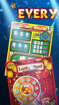 Lottery Scratch Off - Mahjong Screen Shot 0