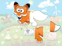 Animal sounds puzzle HD Screen Shot 9