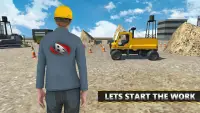 Excavator Crane Simulator Game Screen Shot 0