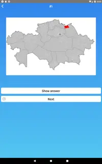 Kazakhstan: Regions & District Screen Shot 11