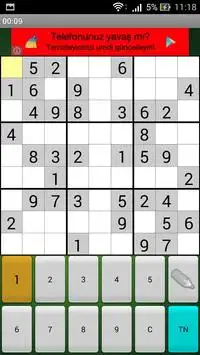 Sudoku Ücretsiz Screen Shot 9