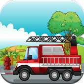 Fire Truck Puzzle Games Free