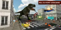 Dinosaurier-Simulator-Stadtangriff Screen Shot 4