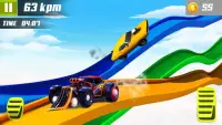Stunt Car Games 2020: Hot Wheels Track Speed Racer Screen Shot 1