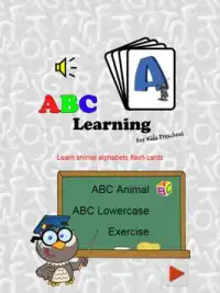 ABC Learning For Kid Preschool Screen Shot 0