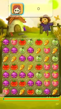 Vegetable Farm Crush – Free Screen Shot 1