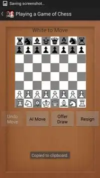 Mini Chess Screen Shot 0