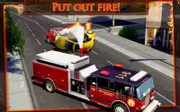 Fire Truck Emergency Rescue 3D Screen Shot 7