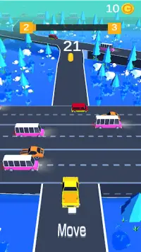 Highway Cross 3D - Traffic Jam Free game 2020 Screen Shot 2