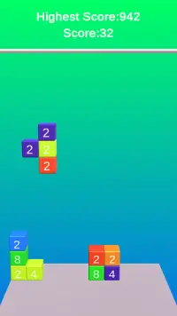 Tetris 2048: Klassisches Tetris & 2048 Merge-Spiel Screen Shot 0