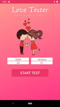 Love Tester : Love Test for Finding Love Calc Screen Shot 0