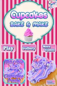Cupcakes Shop: Bake & Eat FREE Screen Shot 0