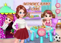 Mom! Newborn Baby Care & shower Babysitter Game Screen Shot 0