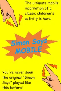 Simon Says Mobile Screen Shot 0