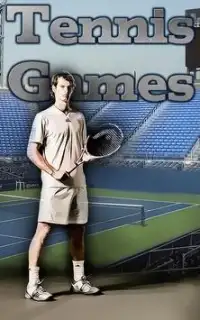 テニスゲーム Screen Shot 1