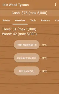 Idle Wood Tycoon Screen Shot 0