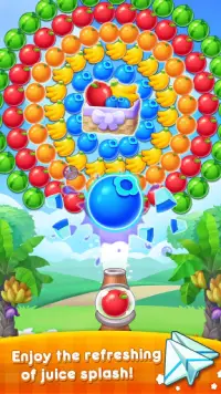 Bubble Fruit Splash Shooter Screen Shot 1