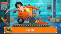 Traktory auta gry dla dzieci Screen Shot 0