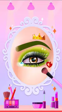 Eye Art Makeup Games for girls Screen Shot 1