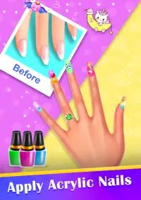 Nails Salon Games - Nail Art Screen Shot 12