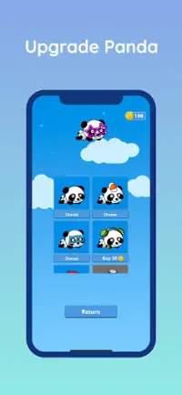 Flappy Panda: Bear like a Bird Screen Shot 2