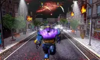 Super Monster Thanos Battle - City Fighting Game Screen Shot 1