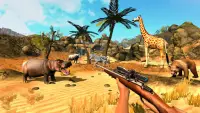 Wild deer Hunter 2019: Sniper Gun 3d jeux Shooter Screen Shot 0