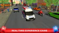 City Ambulance Rescue Rush Game Screen Shot 3