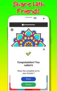 Mandala Color By Number - Pixel Art Screen Shot 6