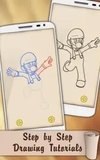Easy Draw Mario Runner Screen Shot 5