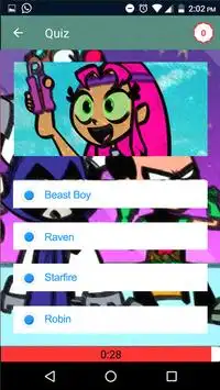 Guess Teen Titans Go Trivia Quiz Screen Shot 2