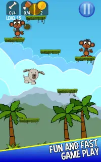 Happy Dog Jump - Golden Doodle Screen Shot 1