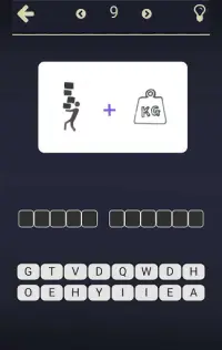 Thinking Trivia- Pic to Word game Screen Shot 1