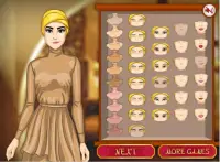 Hijab thiết kế thời trang game Screen Shot 1