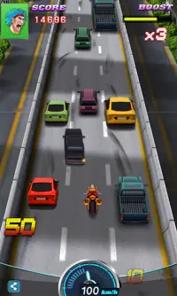 Moto racing -  Traffic race 3D Screen Shot 2