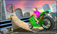 Kids Motorbike Stunts Master Roof Top Arena 2018 Screen Shot 0
