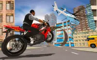 Superhero Stunt Bike Simulator Screen Shot 2