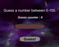 Guess The Number Game Screen Shot 1