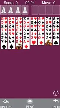 FreeCell Solitaire Classic Screen Shot 3