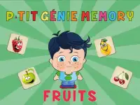 P'tit Génie Memory - Fruits Screen Shot 0