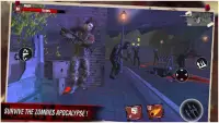 💀 zombies 💀. غيبوبة شريرة - لعبة اطلاق النار Screen Shot 1