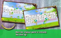 Word puzzle for the Happy soul Screen Shot 2