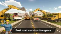 City Road Construction Simulator 3D - Building Sim Screen Shot 10