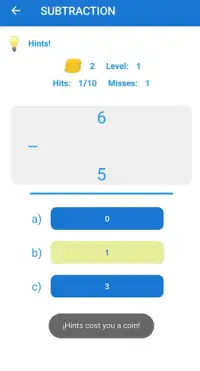 Addition and Subtraction Games Screen Shot 5