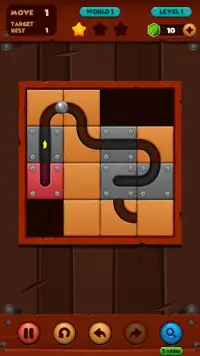 Slide Puzzle: Unblock the Rolling Ball Screen Shot 0