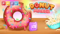 Donut Maker Cooking Games Screen Shot 0